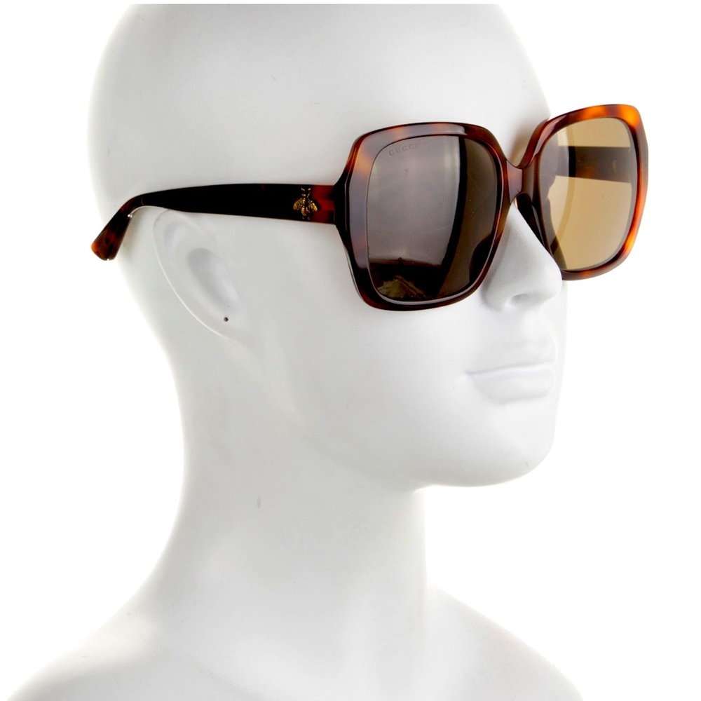Gucci Tortoiseshell Sunglasses Model Style #: GG0096SA